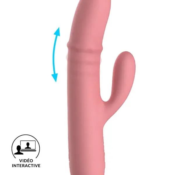 Mora Neo, vibromasseur rabbit connecté avec va-et-vient